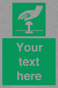 Custom Safe condition: Emergency stop button